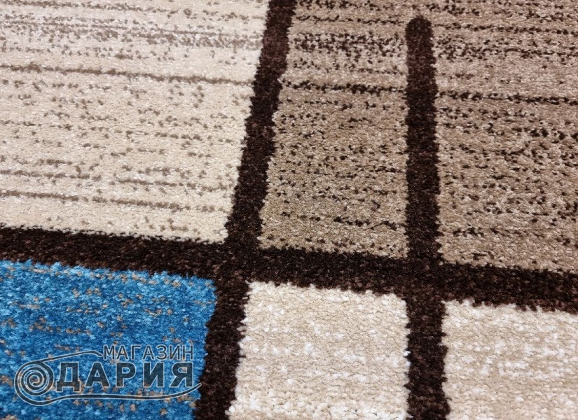 Тъкан килим MAGNOLIA 704 d.beige/blue